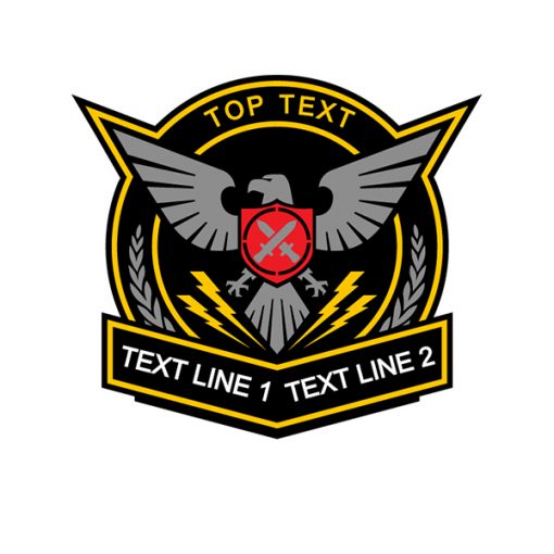 Eagle Emblem Military Patch