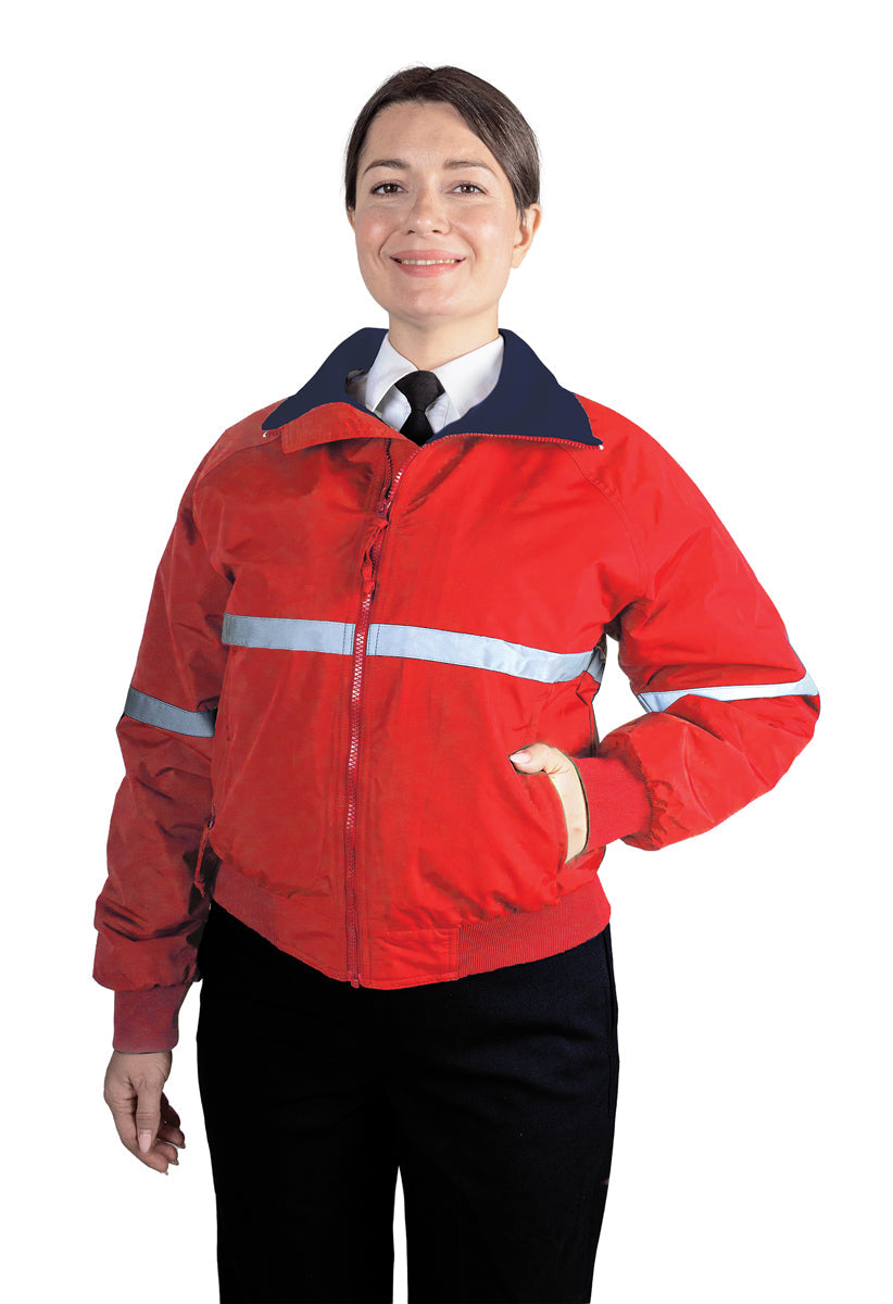 Men's Three Season Jacket with Reflective Taping