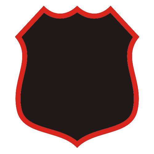 Shield Outline III Blank Patch