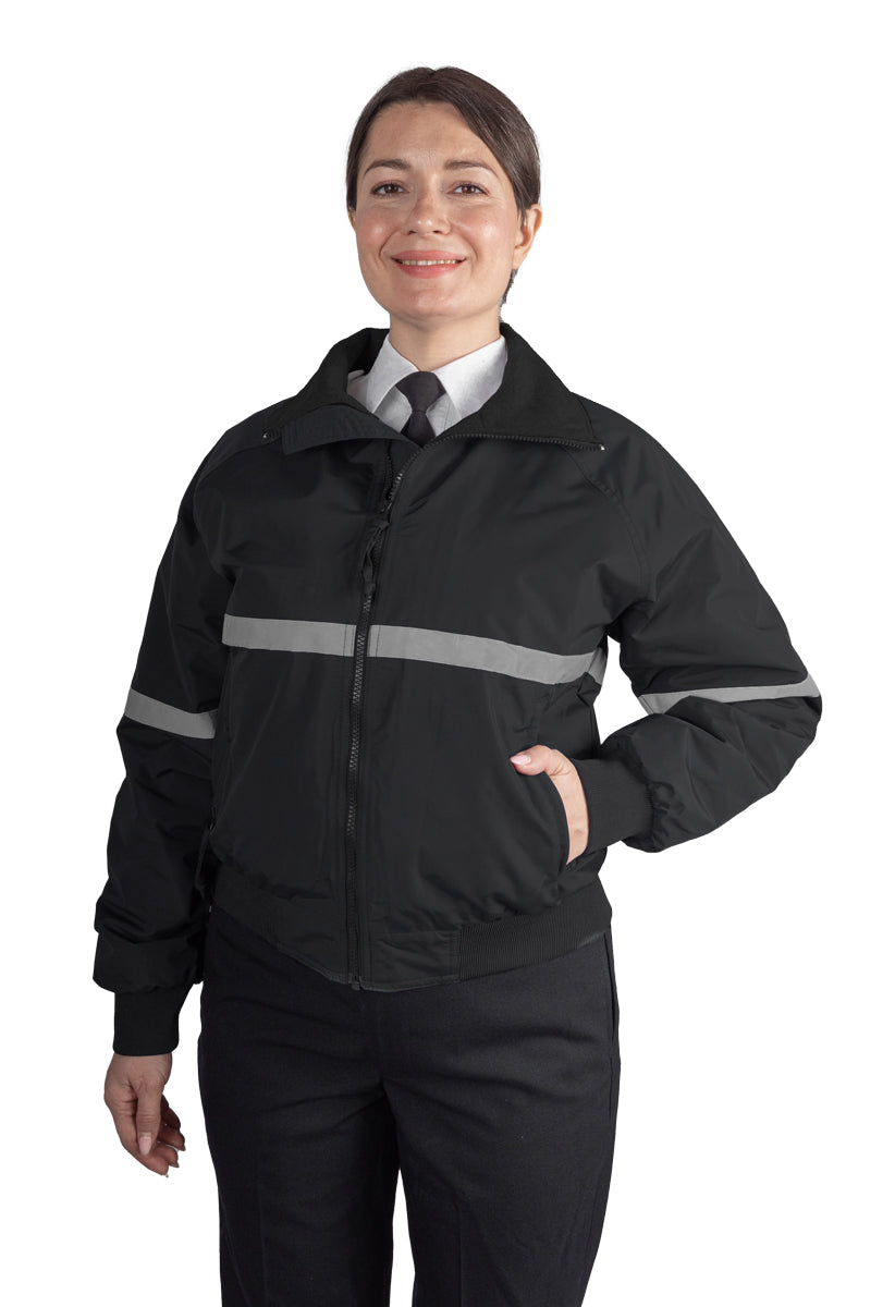Men's Three Season Jacket with Reflective Taping