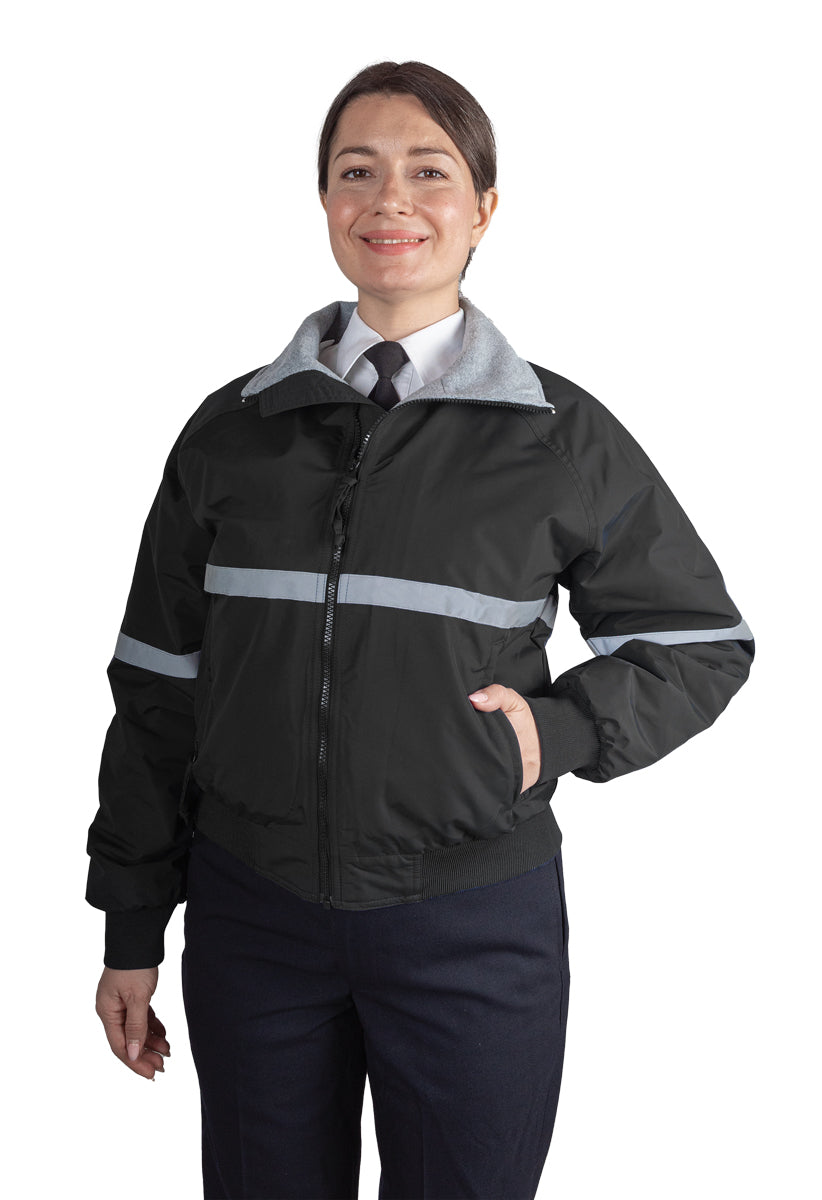 Men's Three Season Jacket with Reflective Taping
